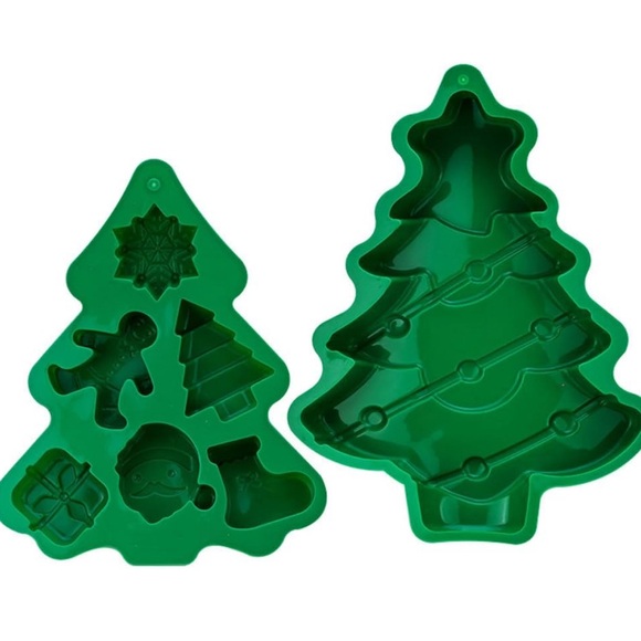 Xmas tree silicone molds - Picture 1 of 6